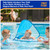 Swimways Baby Spring Float, Baby Pool Float with Canopy & UPF Protection, Swimming Pool Accessories for Kids 9-24 Months, Shark