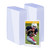 50 Pack 3"x4" Hard Plastic Card Sleeves Top Loaders for Cards, Baseball Card Protectors Hard Plastic, for Baseball Card, Game Cards, Trading Card, and So on