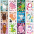 24 Sheets 8.27''5.9'' Make Your Own Stickers for Kids Toddlers, Make a Face Stickers Mix and Match with Unicorns Dinosaur Horse and Sea Animals for Kids Party Favors Activities