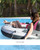 INTEX 58824EP River Run 1 Inflatable Floating Lounge: Comfortable Backrest  Built-in Cup Holders  Durable Grab Handles  All Around Grab Rope  220lb Weight Capacity  Pink
