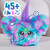 Furby Furblets Mer-May Mini Friend, 45+ Sounds, Ocean Music, Speaks Only Furbish, Electronic Plush Toys for Girls & Boys, Interactive Pets, Multicolor, 6+