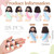 Bememo 25 Pcs Little Jesus Figures Original Design Mini Rubber Jesus Toys to Hide and Seek Religious Party Favors Sunday School Baptism Gifts (Macaron Color)