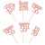 30PCS 55th Birthday Cupcake Toppers Glitter Fifty Five Happy 55th Straight Outta 1970 Cupcake Picks for Cheers to 55 Years 55th Birthday Anniversary Party Cake Decorations Supplies Rose Gold