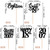 30PCS Black 18th Birthday Cupcake Toppers Glitter Eighteen Happy 18th Straight Outta 2007 Cupcake Picks for Cheers to 18 Years 18th Birthday Wedding Anniversary Party Decoration Supplies