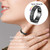 Anxiety Ring for Women Spinner Ring Fidget Toys Adults Fidget Ring Spinner Rings Stainless Steel Fidget Rings Fidgit Ring Men Moon Star Black Size 6
