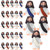 Bememo 25 Pcs Little Jesus Figures Original Design Mini Rubber Jesus Toys to Hide and Seek Religious Party Favors Sunday School Baptism Gifts(Retro Color)
