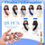 Bememo 25 Pcs Little Jesus Figures Original Design Mini Rubber Jesus Toys to Hide and Seek Religious Party Favors Sunday School Baptism Gifts(Retro Color)