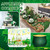 Bememo 25 Pcs Little Jesus Figures Original Design Mini Rubber Jesus Toys to Hide and Seek Religious Party Favors Sunday School Baptism Gifts (Irish Green)