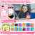 Kids Phone Toys for Girls, 3 4 5 6 7 8 Year Old Boys Girls Christmas Birthday Gifts for Kids, 2.8" Touchscreen Smartphone Toddler Cell Phone, Children Play Toy Phone with Camera, Game, Music, 8GB Card