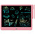 FLUESTON LCD Writing Tablet, Doodle Board Toys Gifts for 3-8 Year Old Girls Boys, 15 Inch Colorful Electronic Board Drawing Pad for Kids, Gifts for Toddler Educational Learning Travel Birthday, Pink