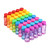 novelinks 40 Pack 2oz Bubble Bottle Bulk for Kids - 2oz Blow Bubbles Solution Novelty Summer Toy - Activity Party Favor Assorted Colors Set (40 Pack 2OZ Bottle)