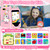 Kids Phone for Girls Boys, Touchscreen Toddler Smartphone Learning Toy, 3-10 Year Old Christmas Birthday Gift, Play Cell Phone With Camera, Games, Music, 8GB Card