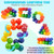 3PCS Autism Sensory Toys for Autistic Children , Sensory Fidget Toys for Adults Kids, Autism Toys for Toddlers 3-4, Travel Toys Present for Kids Ages 3 4 5 6 7+ ,Toddler Toys for Boys(A)