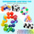 4PCS Autism Sensory Toys for Autistic Children,Quiet Fidget Toys for Adults Kids, Stocking Stuffers for Kids Boys,Autism Toys for Toddlers 3-4,Kids Travel Toys for Kids Ages 3-5 Gift(C)