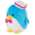 GUND Sanrio Tuxedo Sam Plush, Penguin Stuffed Animal for Ages 1 and Up, Blue, 6