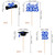 36 PCS 2025 Graduation Theme Cupcake Toppers Glitter Class of 2025 Graduation Cap Diploma Cupcake Picks 2025 Graduation Theme Party Cake Decorations Supplies Deep Blue