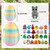 NEXT STOP M Mini 3D Printed Animal Figurines Set with 4.9 inches Dragon Egg, Articulated, Flexible, and Exquisitely Pre-Filled Easter Jumbo for Play