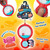 Goonameez, Hand-Held Sensory Toy with Floating Characters, Mesmerizing Water Mix Fidget Toy  Collect All 6 Unique Shapes for Squishy Fun, Perfect Travel Toy! (Happy Axie)