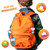 Goonameez, Hand-Held Sensory Toy with Floating Characters, Mesmerizing Water Mix Fidget Toy  Collect All 6 Unique Shapes for Squishy Fun, Perfect Travel Toy! (Happy Axie)
