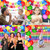 Rainbow Birthday Decorations for Kids Girls Women,Colorful Birthday Party Decorations for Girls with Happy Birthday,Colorful Circle Parper Garland,Rainbow Fringe Curtain,Rainbow Party Supplies