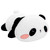 SQEQE Weighted Panda Plush, Weighted Panda Stuffed Animal for Anxiety, Cute Plushies Soft Bear Pillow Toy Gift for Kids Adults 13.8 Inch, 1.6 Lbs