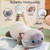 SQEQE Weighted Siamese Cat Plush, Weighted Siamese Cat Stuffed Animal for Anxiety, Cute Plushies Soft Pillow Toy Gift for Kids Adults 9.8 Inch, 0.8 Lbs
