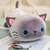 SQEQE Weighted Siamese Cat Plush, Weighted Siamese Cat Stuffed Animal for Anxiety, Cute Plushies Soft Pillow Toy Gift for Kids Adults 9.8 Inch, 0.8 Lbs