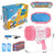 Bubble Machine Gun, 69 Holes Bubble Gun with Lights, Pink Outdoor Summer Beach Kids Bubbles Toys Birthday Wedding Party Fun Gifts for Girls Boys
