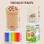 Montessori Toys for 1-3 Year Old: Wooden Learning Color Sorting Toys for Toddlers Age 1 2 3, Fine Motor Developmental Infants Sensory Matching Games, Busy Board 18 month old Baby Boys Girls Gifts