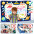 Jasonwell Aqua Water Doodle Mat 40x28 Inches Large Magic Drawing Doodling Mat Coloring Mat Educational Toys Christmas Birthday Gifts for Kids Toddler Boys Girls Age 2 3 4 5 6 7 8 Year Old (Galaxy)