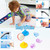 Jasonwell Aqua Water Doodle Mat 40x28 Inches Large Magic Drawing Doodling Mat Coloring Mat Educational Toys Christmas Birthday Gifts for Kids Toddler Boys Girls Age 2 3 4 5 6 7 8 Year Old (Galaxy)