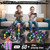 Terucle Rc Cars Toys for Boys Remote Control Car 2.4 GHz Black Toys for Ages 5-7 Kids Toys New Upgraded Strip Lights 360 Rotating Rc Truck Birthday (Black)