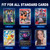 5000ct Card Sleeves, Baseball Card Sleeves, Penny Clear Card Sleeve for Trading Cards, Soft Sports Card Sleeve, Card Protector Sleeve, Protective Plastic Sleeves