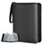 Fweel Trading Card Binder Deluxe,Premium 9-Pocket Album with 900 Pockets, Ideal Card Storage for Boys and Girls, Collection Binder Book Case, Card EnthusiastsBlack