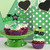 48 PCS Graduation Cupcake Toppers 2025, 6 Style Graduation Cake Decorations, Glitter Design Green Grad Cake Toppers Class of 2025 Toppers, Disposable 2025 Graduation Party Decorations