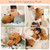 SQEQE Weighted Capybara Plush, Weighted Capybara Stuffed Animal for Anxiety, Cute Plushies Soft Pillow Toy Gift for Kids Adults 9.8 Inch, 0.8 Lbs