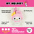 Collectibles Sanrio My Melody Bedding Super Soft Plush Decorative Throw Cuddle Pillow, (Officially Licensed Product) By Franco
