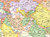 Antique Style World Wall Map (Wall Map, Laminated) (Illustrated World Map) (Map)