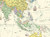 Antique Style World Wall Map (Wall Map, Laminated) (Illustrated World Map) (Map)