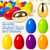 BainGesk 38 PCS 3.5" Easter Eggs with 2 Golden Eggs, Easter Eggs for Easter Hunt, Basket Stuffers Fillers, Empty Eggs Fillable with Candy, Toys, Easter Basket Essentials, Party Favor