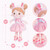 OUOZZZ Soft Baby Doll for Girls - First Baby Doll Easter Gifts Bunny Plush for Kids Easter Toys Decorations Basket Stuffers for Toddlers Infants 13"