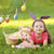 OUOZZZ Soft Baby Doll for Girls - First Baby Doll Easter Gifts Bunny Plush for Kids Easter Toys Decorations Basket Stuffers for Toddlers Infants 13"