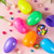JOYIN 12 Pcs Jumbo Plastic Easter Eggs, 6 Inches Colorful Giant Eggs Fillable for Easter Themed Hunt Basket Stuffers Fillers Filling Treats Party Favor Classroom Prize Supplies