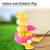 iPlay, iLearn Girls Pink Golf Toys Set W/Left & Right Club Head, Kids Outdoor Sport Toy Age 3-5, Toddler Indoor Golf Ball Game, Child Active Exercise Yard Play Birthday Gifts for 4 6 7 8 Year Olds Boy