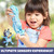 Bluey SLIMYLGOOP, 2 Pack, Pre-Made Slimes, Ready to Play Scented Bluey Cloud Slimes, Includes Rubber Bluey Charm & Bingo Charm