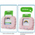 Lapare Audible Educational Toy with Music for Toddlers Age 1 2 3 4 5, 252 Sight Words Flash Cards Kindergarten Toy for Girls to Learn Alphabet Number Color Shapes and More