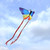 Easy to Fly Butterfly Kite - 55" x 28" Large Single Line Kite for Kids & Adults, Comes with 300 FT String