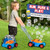 Hot Wheels Bubble Lawn Mower for Toddlers, Bubble Blowing Machines, Indoor and Outdoor Gardening Toy, Birthday, Party Favor for Prechool Girls and Boys, No Batteries, Includes Bubble Solution, 2+
