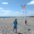 Kaiciuss Pair of Butterfly Kites with Reels Set, 55 x 28 Butterfly Kites for Kids & Adults, Each Spool Comes with Safety Lock and 650 FT Strong Kite String