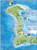 Cayman Islands Dive & Adventure Guide Franko Maps Waterproof Map